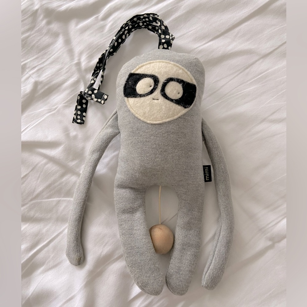 Plush Baby Music Sloth Pull-toy Mobile